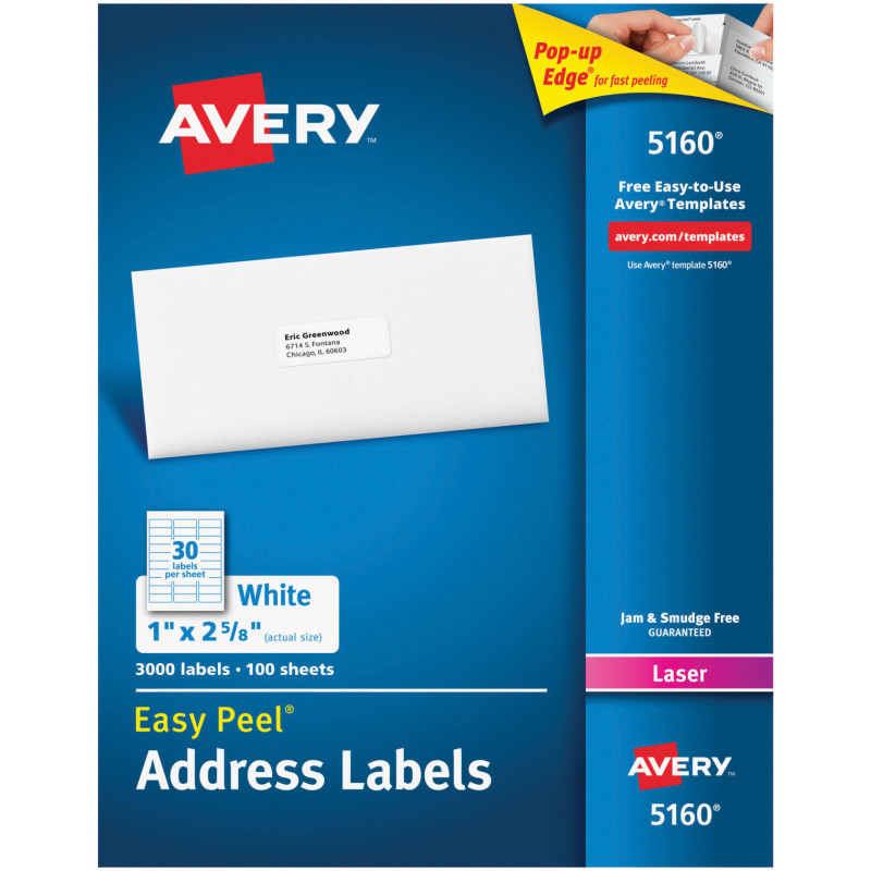 Easy+Peel%C2%AE+Address+Labels%2C+Permanent+Adhesive%2C+1%22+x+2-5%2F8%22%2C+3000+Labels