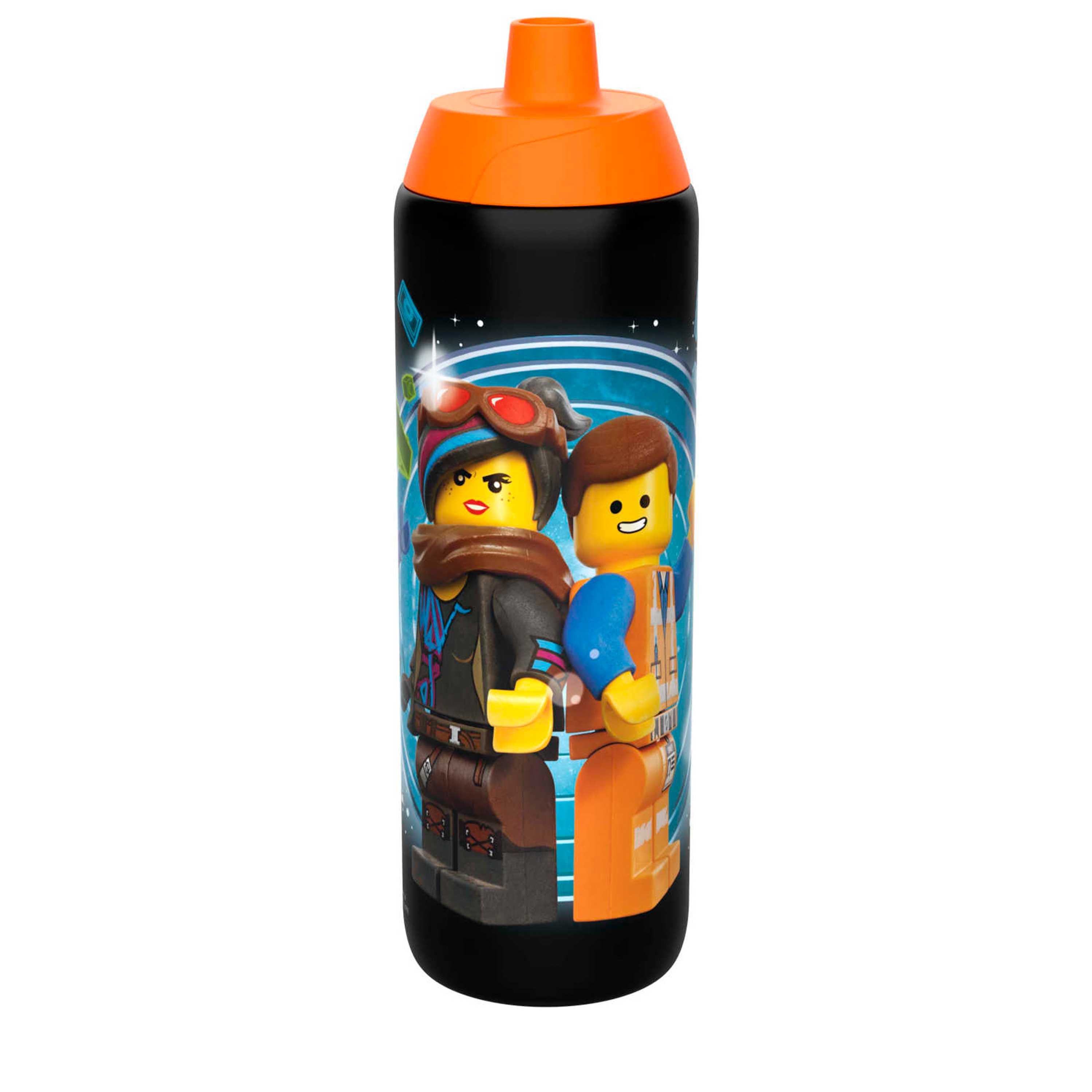 LEGO Movie 2 25 ounce Water Bottle, Batman, Wyldstyle & Emmet, 2-piece set slideshow image 3 LEGO Movie 2 25 ounce Water Bottle, Batman, Wyldstyle & Emmet, 2-piece set slideshow image 3
