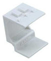 SL Series Blanking Insert for Faceplate toolless White