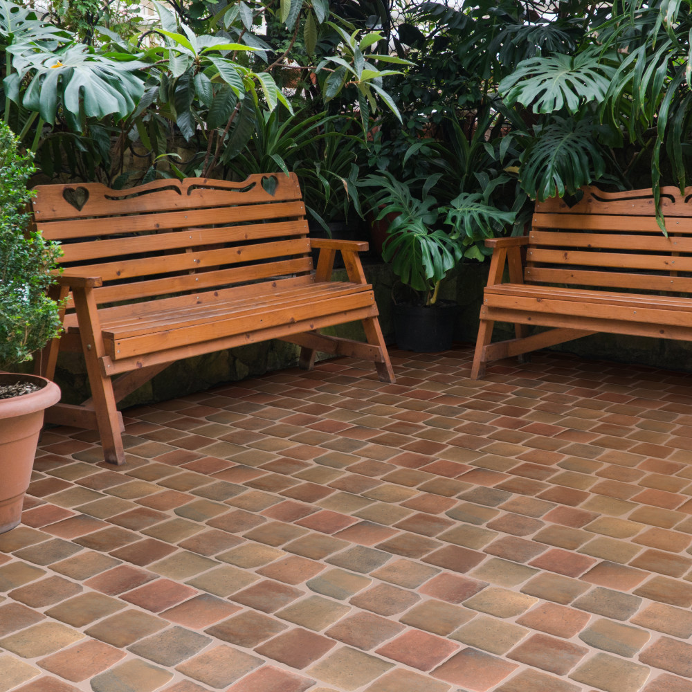 Benisa Cotto 5-7/8 in. x 5-7/8 in. Porcelain Floor and Wall Tile