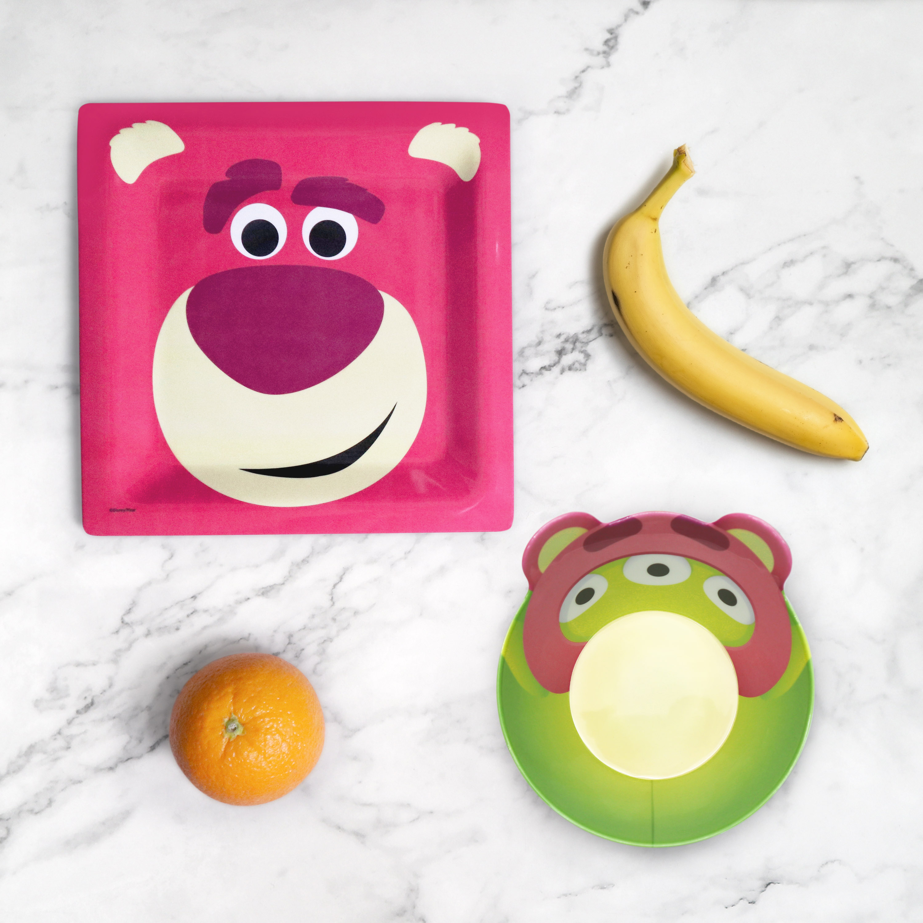 Disney and Pixar Toy Story 4 Plate and Bowl Set, Lotso, 2-piece set slideshow image 5 Disney and Pixar Toy Story 4 Plate and Bowl Set, Lotso, 2-piece set slideshow image 5