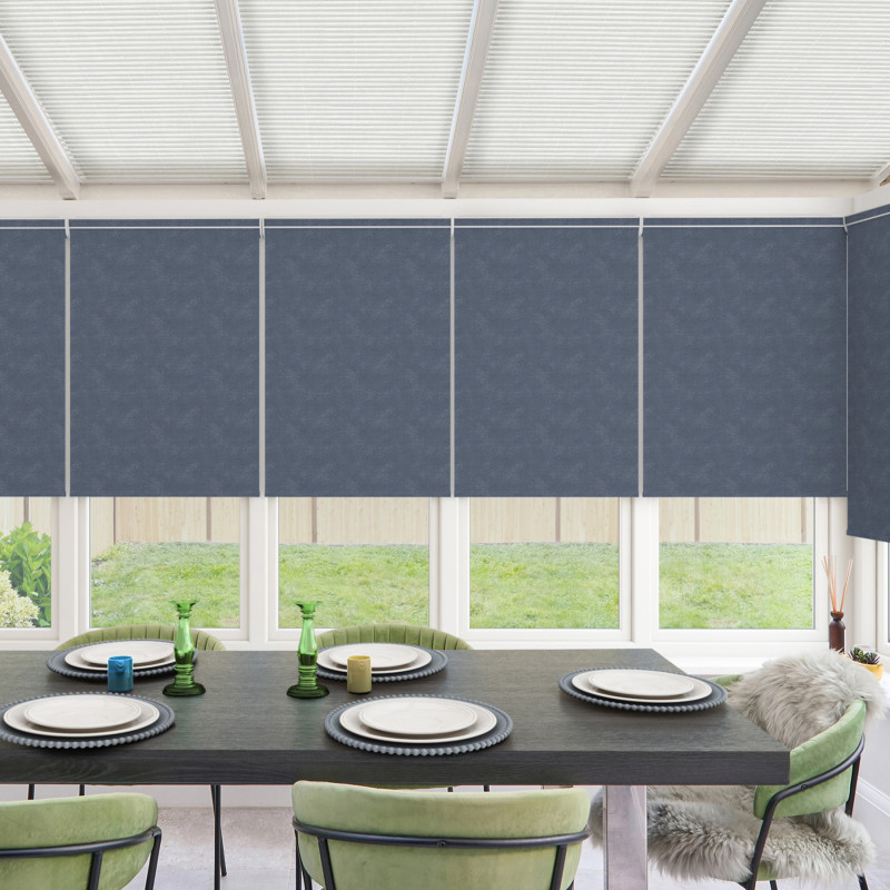 Neo Blackout Cobalt Roller Blind