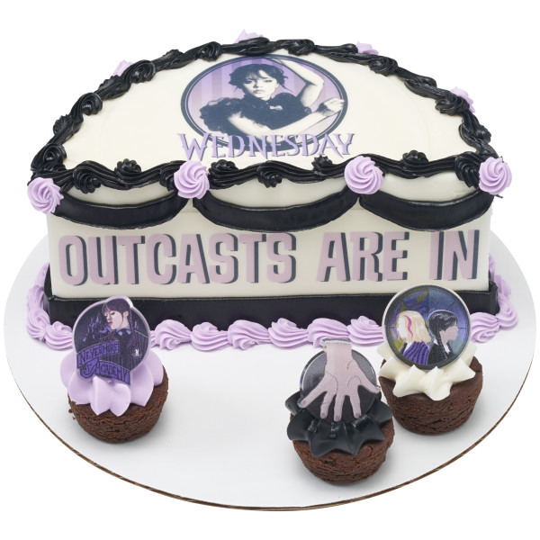 Wednesday Outcasts Are In Cupcake Rings