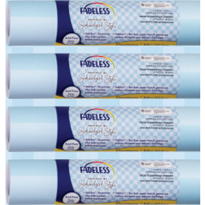 Schoolgirl Style Bulletin Board Paper, 48" x 12', Pool Party, 4 Rolls