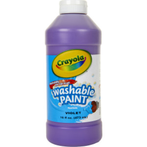 Washable Paint, Violet, 16 oz.