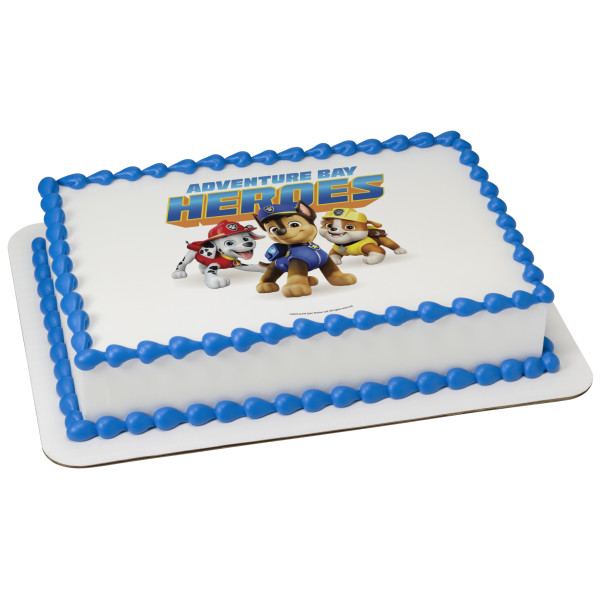 PAW Patrol Adventure Bay Heroes PhotoCake® Edible Image®