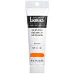 Liquitex Professional Heavy Body Acrylic Paint 59 mL Tube Vivid Red Orange