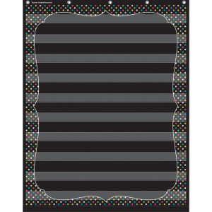Chalkboard Brights 10 Pocket Chart