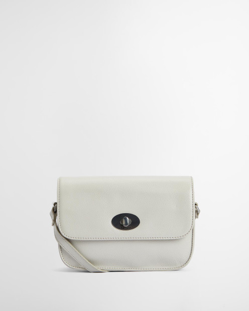 Isla Leather Crossbody Bag Light Sand