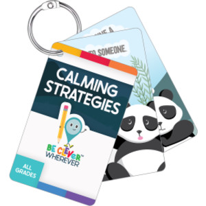 Be Clever Wherever Things on Rings Calming Strategies Manipulative, Grade PK-5