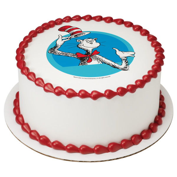 Dr. Seuss The Cat in the Hat PhotoCake® Edible Image®