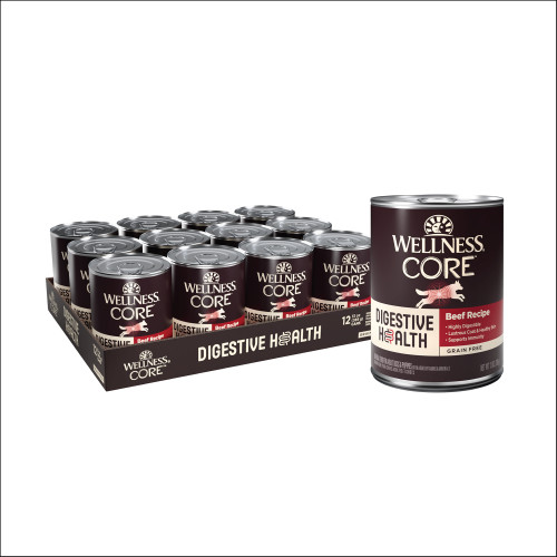 Wellness CORE Digestive Health Beef Front packaging
