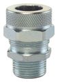 Tuff-Seal™ Cord Cable Grip Zinc Chromium-Plated Steel 1/2 in.