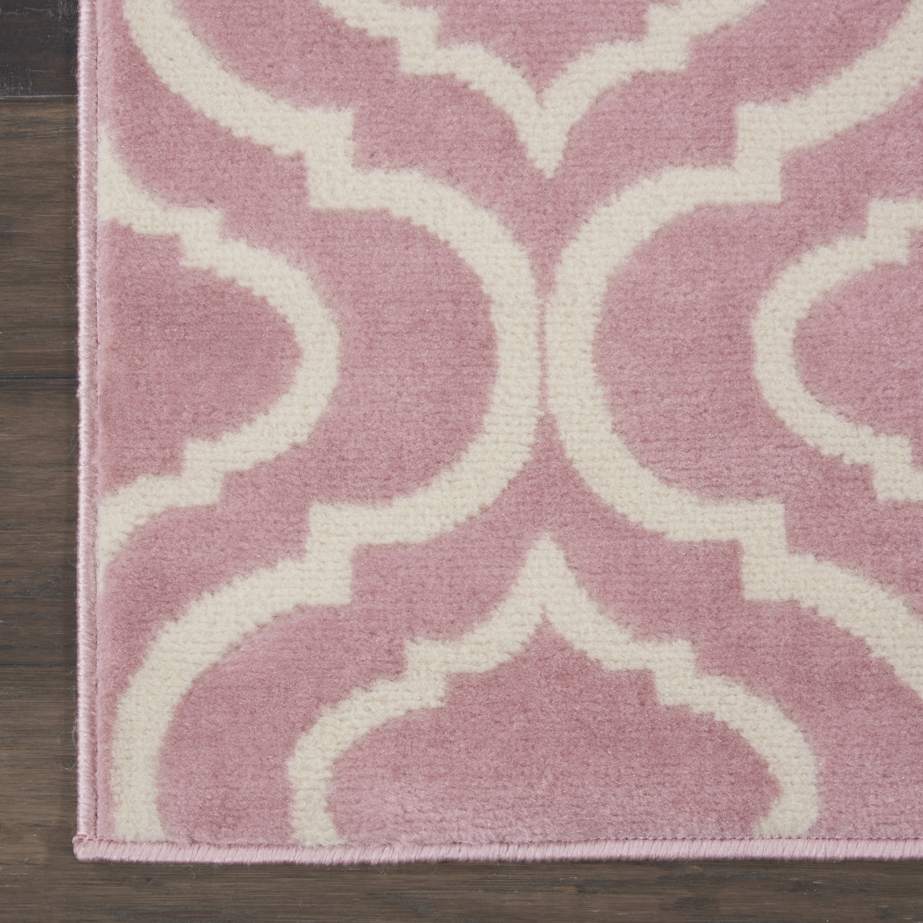 Nourison Jubilant 2' x 4' Pink Contemporary Indoor Rug