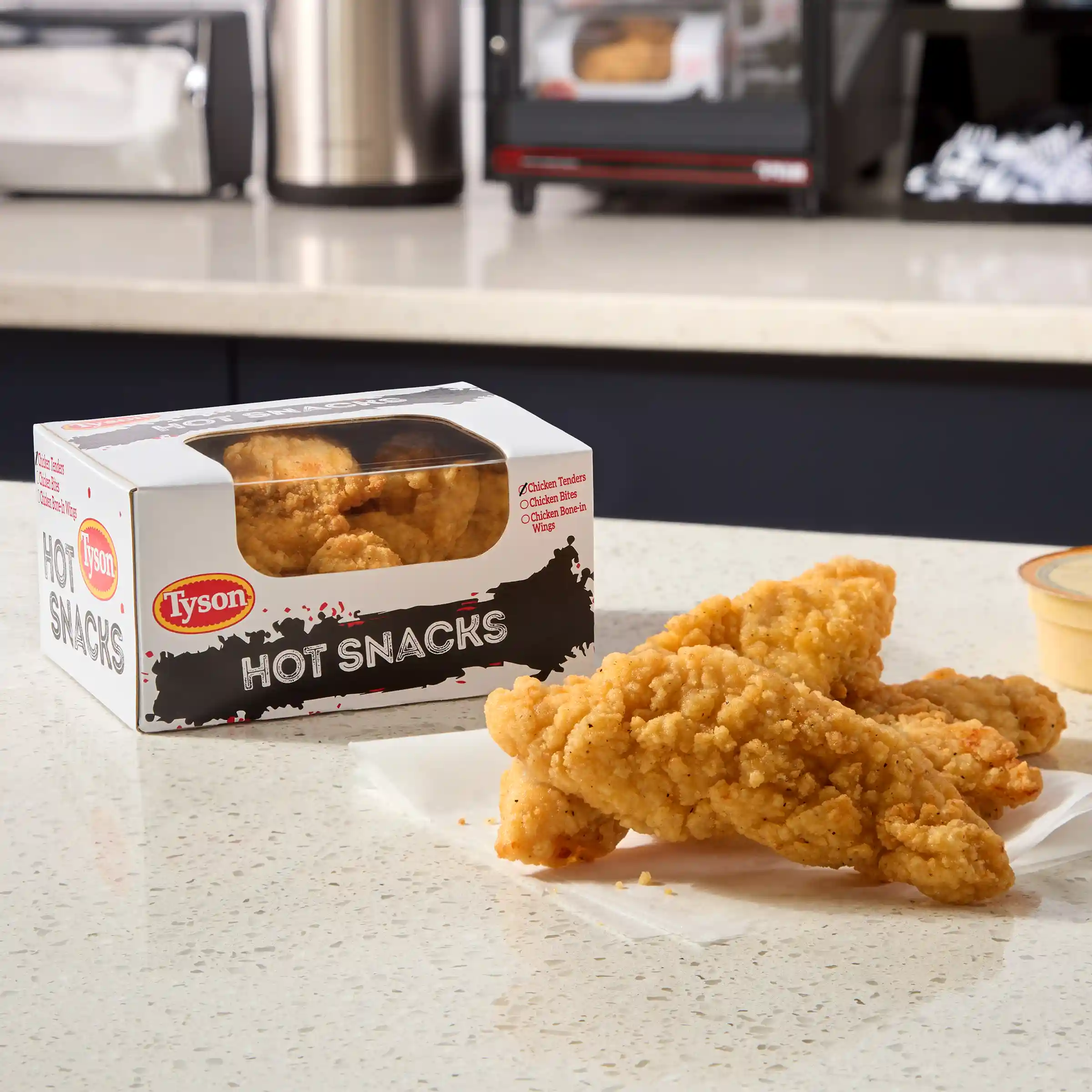 Tyson® To Go Fully Cooked Homestyle Chicken Tenderloin Fritters_image_1