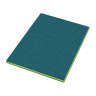 Hillyard, Trident® SmartScrub™ Clean and Shine Rectangular Floor Pad, 12"x18, Blue/Yellow