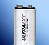 UltraLife® 9-Volt Lithium Battery