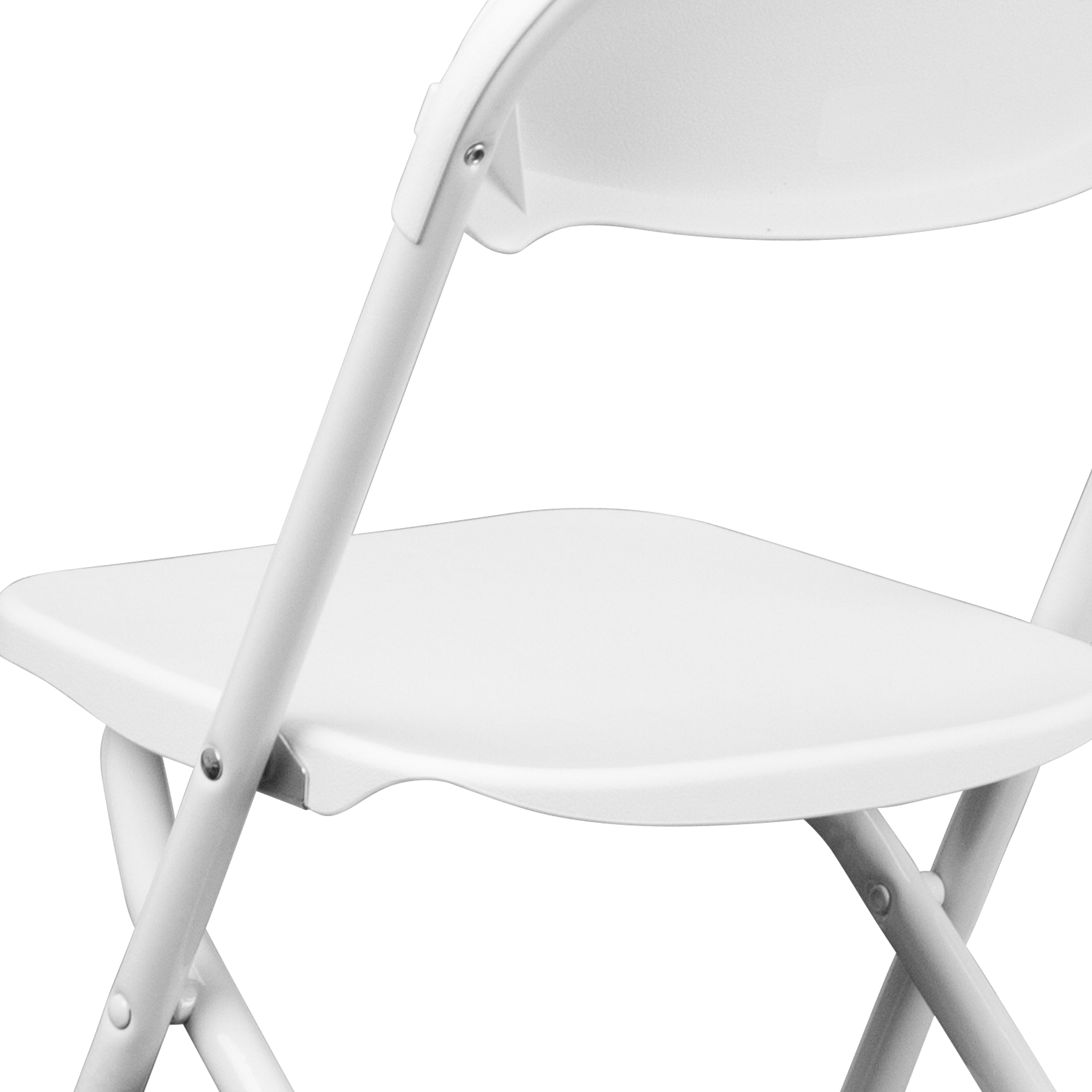 Pack de 2 sillas plegables de plástico blanco para niños - Imagen 43 de 63