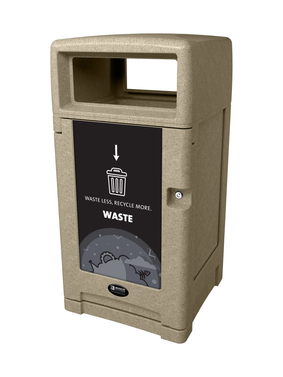 EXPRESSION – Single – Kit – Waste – Full – Sandstone
