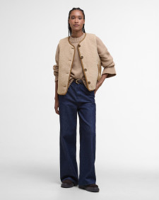 Luciana Fleece Gilet Natural