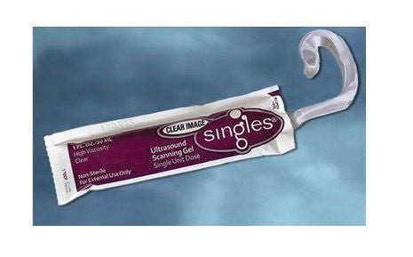 Ultrasound Gel Clear Image Singles® High Viscosity 28 Gram Packet NonSterile