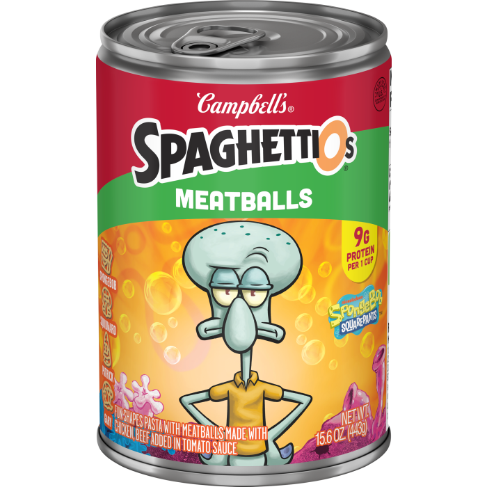 SpongeBob® Canned Pasta with Meatballs