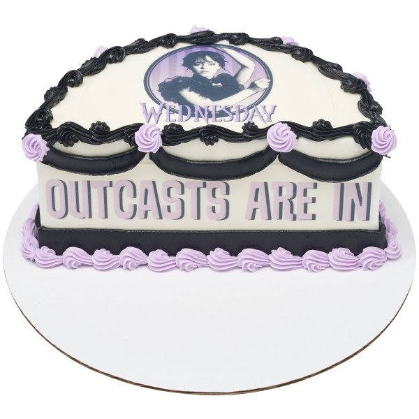 Wednesday PhotoCake® Edible Image®