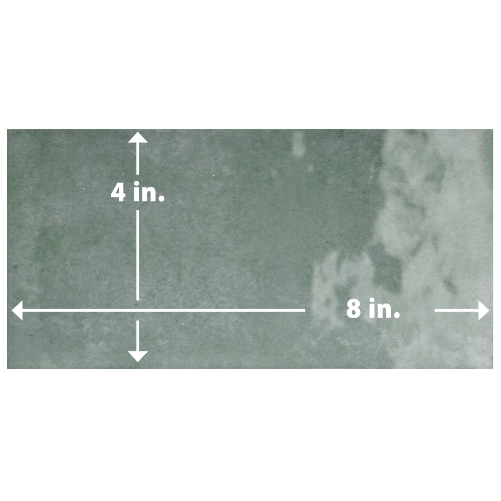 Camden Emerald 4 in. x 8 in. Ceramic Wall Tile