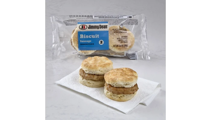 Jimmy Dean® Individually Wrapped Sausage Biscuit, Twin Pack_image_1