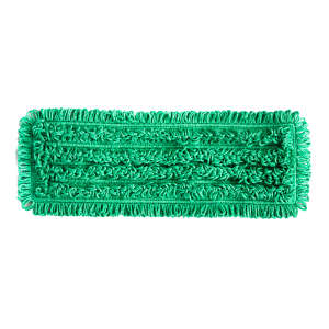 I-Team, Premium Looped Microfiber Tabs Mop, 18"W, Green