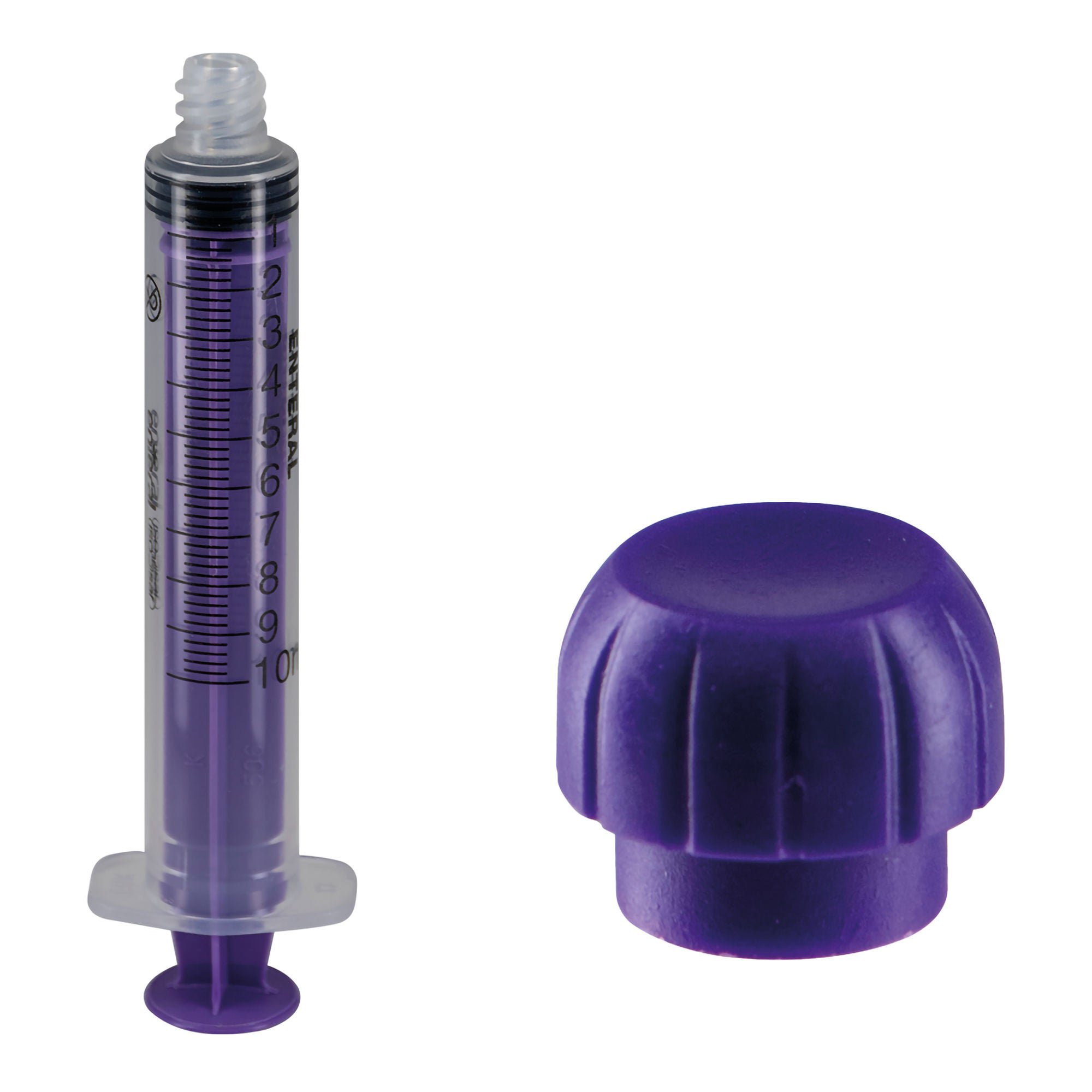 GBUK Group Ltd. SYRINGE, ENFIT W/PUSH FIT CAP PUR 12ML (100/BX)