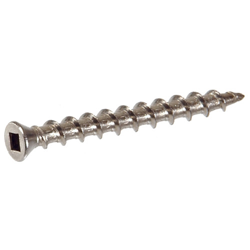 305 Stainless Steel Square Drive Screws #7 x 1-5/8