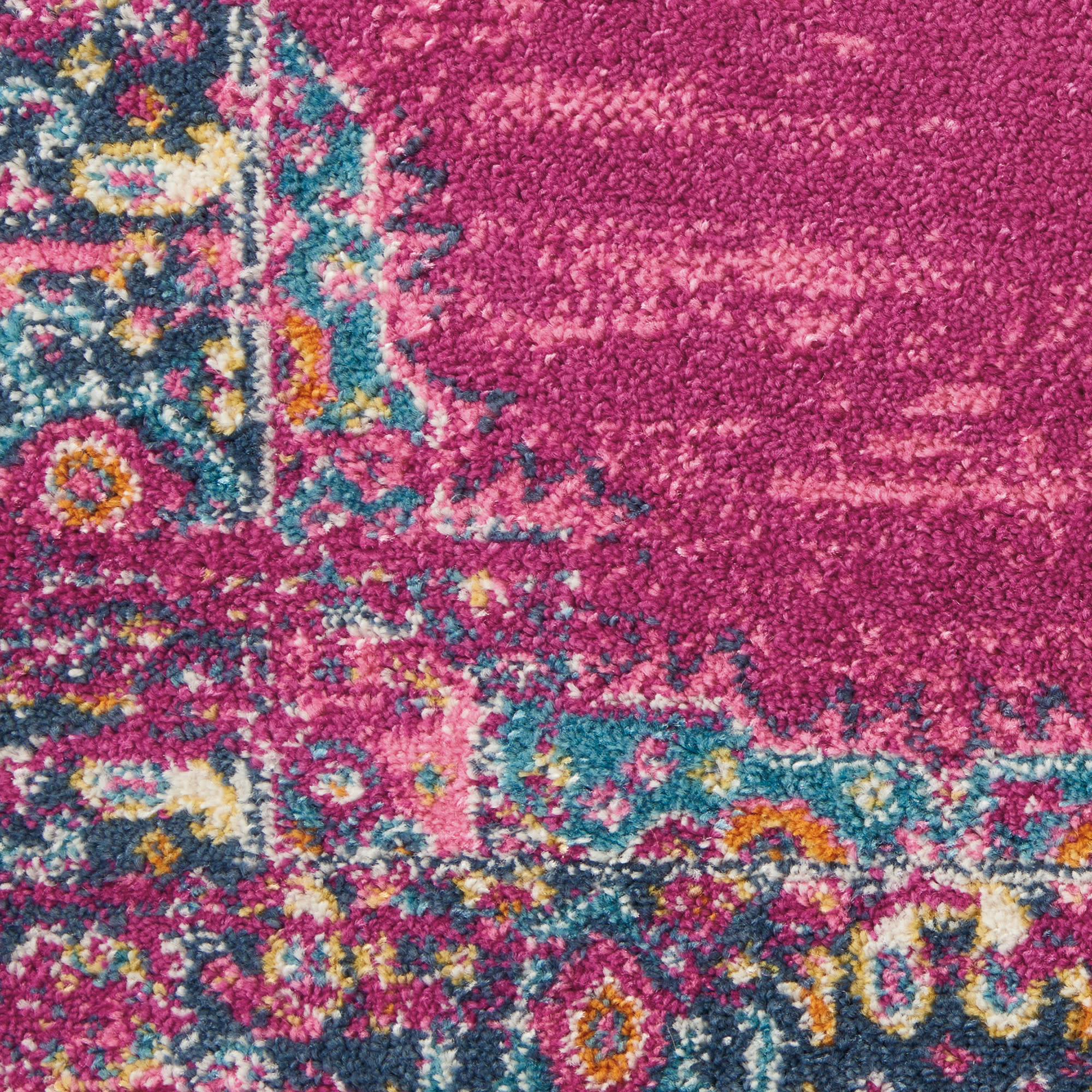 Nourison Passion 2'2" x 10' Fuchsia Bohemian Indoor Rug