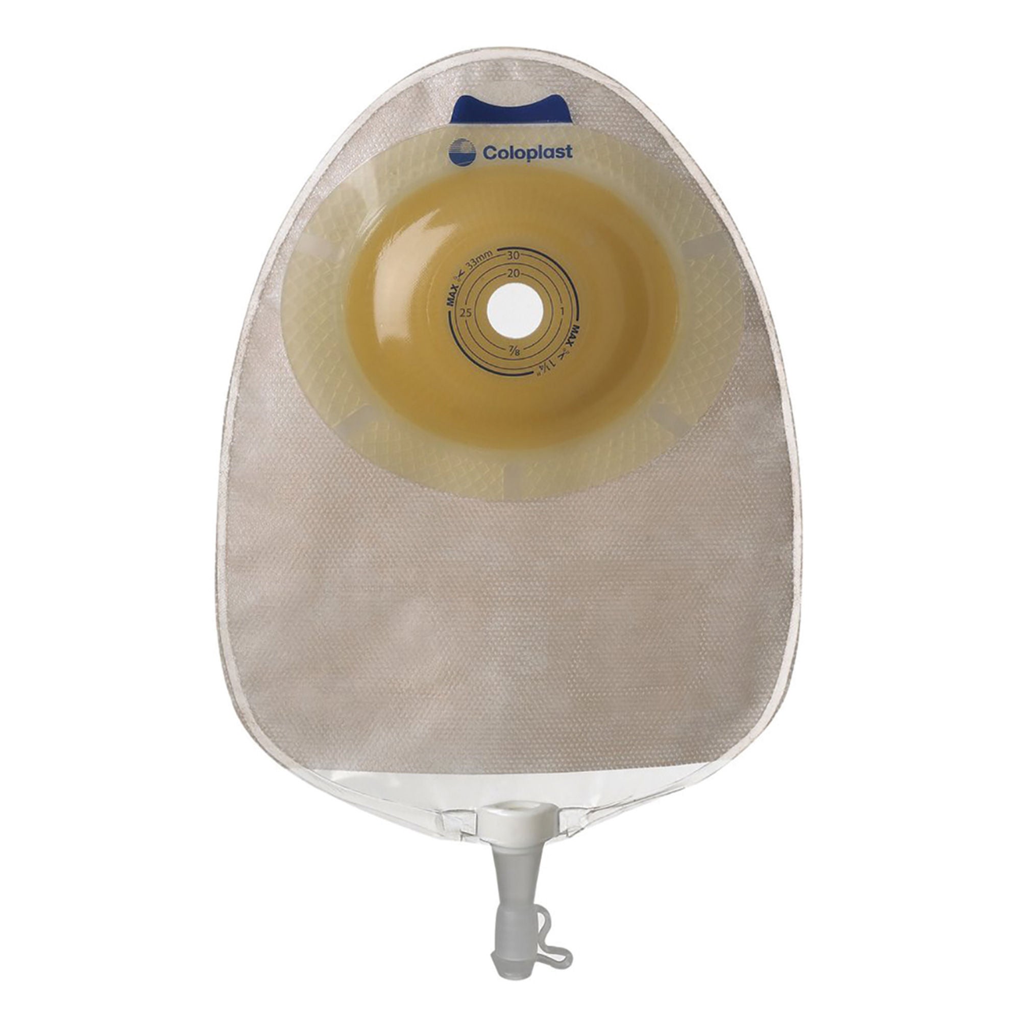 SenSura® Convex Light 1-Piece Transparent Urostomy Pouch, 15 – 33 mm Stomas