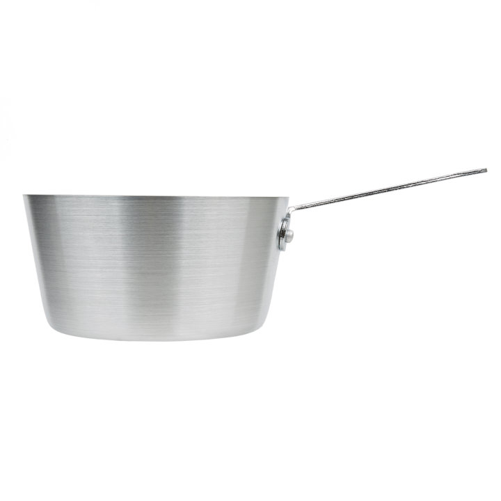 3 ¾-quart Arkadia™ aluminum saucepan in natural finish