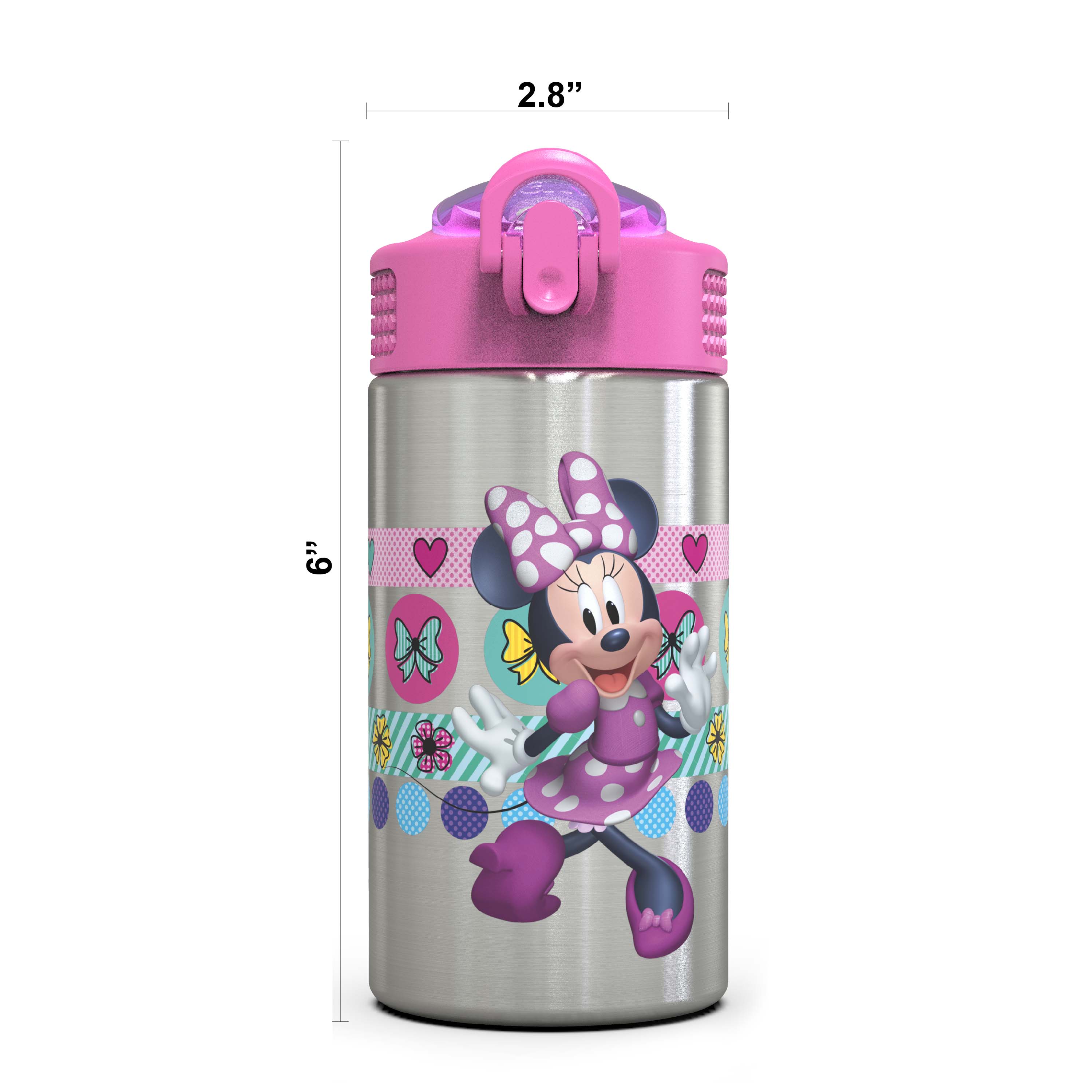 Disney 15.5 ounce Water Bottle, Minnie Mouse & Daisy Duck slideshow image 4 Disney 15.5 ounce Water Bottle, Minnie Mouse & Daisy Duck slideshow image 4