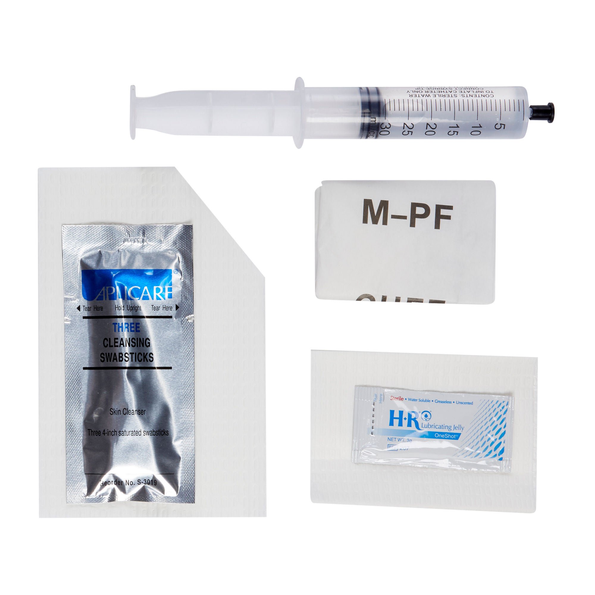 McKesson Indwelling Catheter Tray Without Catheter, BZK