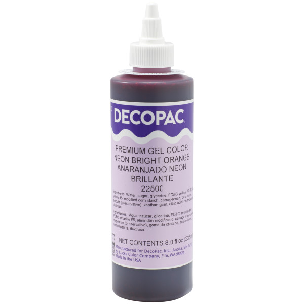 Neon Bright Orange - Red 3 Free Premium Gel Color