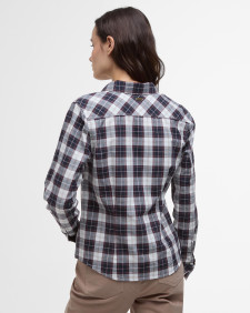 Camicia Edda a maniche lunghe dalla vestibilità leggermente aderente 