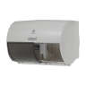 GEO56797A, Georgia Pacific,  Compact 2-roll Side-by-side Coreless High-capacity Toilet Paper Dispenser, White