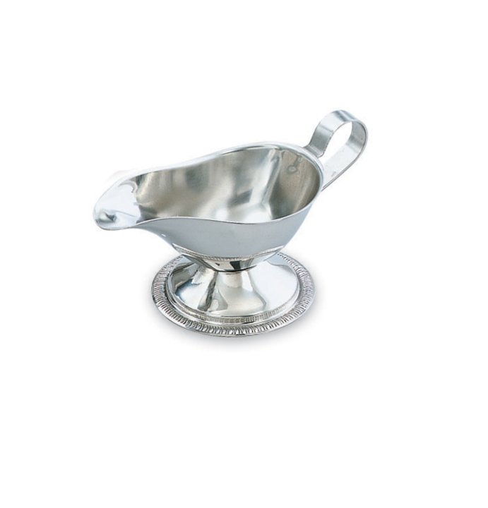 5-ounce stainless steel gravy boat