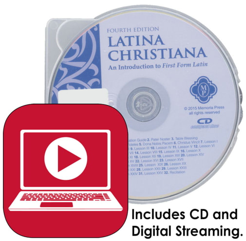 Memoria Press Latina Christiana Pronunciation CD & Digital Streaming (4th Edition)