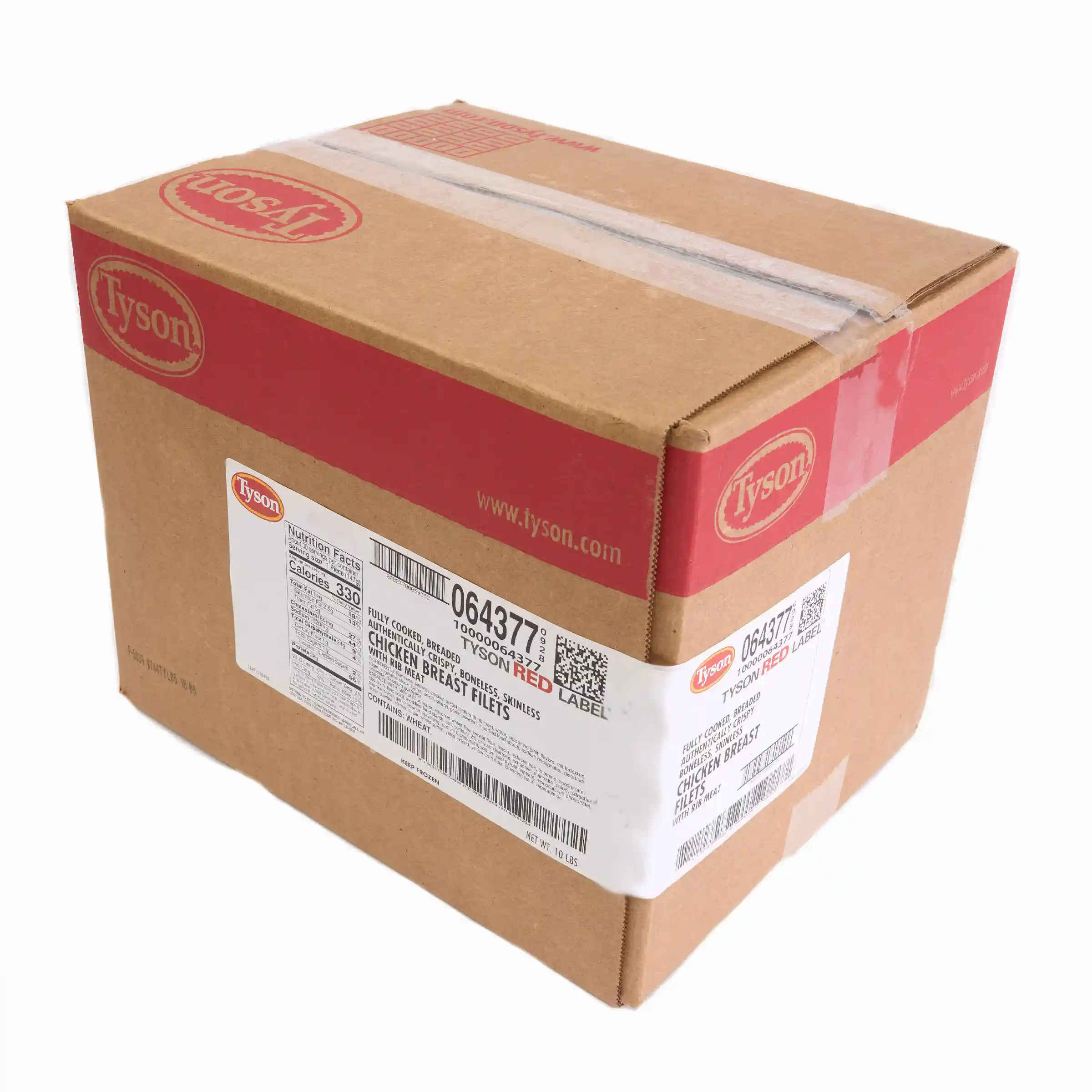 Tyson Red Label® Fully Cooked Breaded Authentically Crispy Original Chicken Breast Filets, 5.2 oz._image_5