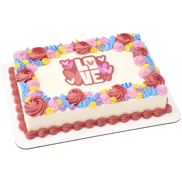 You Are Loved Assortment Medallions Made Simply™ SugarStyle® Edible Decorations