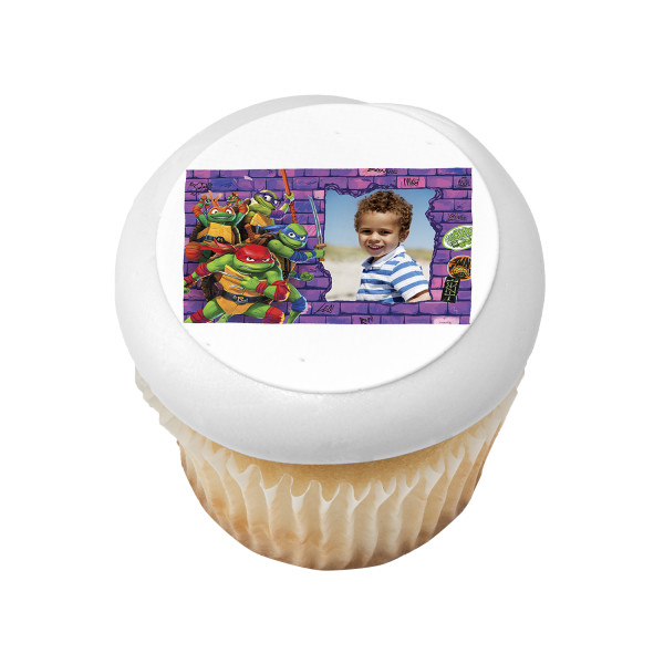 TMNT Mutant Mayhem Super Mutant PhotoCake® Edible Image® Frame