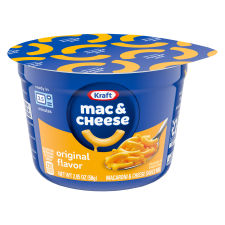 Kraft Original Mac & Cheese Macaroni and Cheese Dinner, 2.05 oz Cup