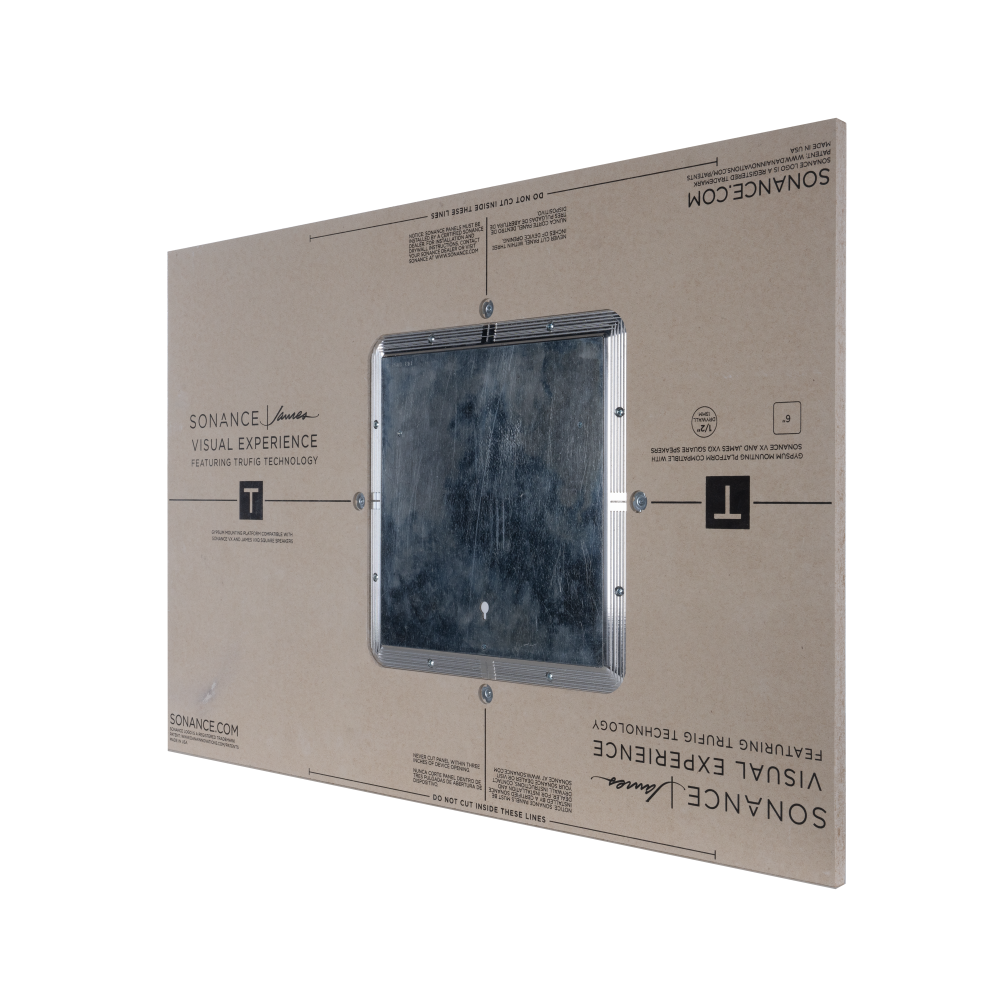 TRUFIG PLATFORM FOR VX-VXQ-PPX 6" SQUARE 1/2" GYPSUM BOARD