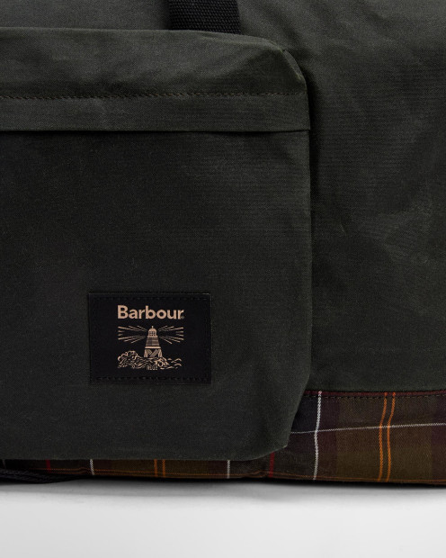 Field Waxed Holdall Sage/Classic