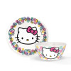 Sanrio Dinnerware Set, Hello Kitty, 2-piece set slideshow image 1 Sanrio Dinnerware Set, Hello Kitty, 2-piece set slideshow image 1