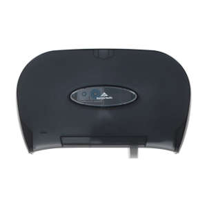 Georgia Pacific, Side-by-Side 2-Roll, Standard Bath Tissue Dispenser, Translucent Smoke